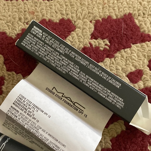 Untouched ORIGINAL formula MAC Studio Stick SPF15 foundation-RARE! NW40 - Picture 5 of 7